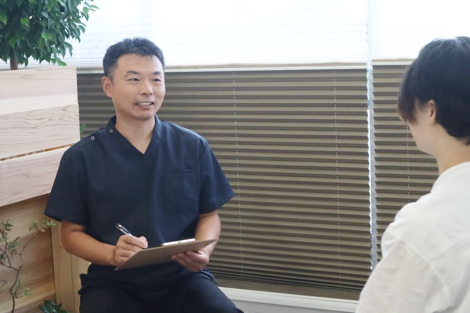 久留米市御井町すだち整骨院カウンセリング